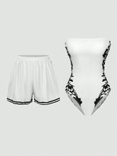 Cargar imagen en el visor de la galería, Conjunto premium de un solo pieza de shorts de estilo bohemio elegante