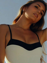 Cargar imagen en el visor de la galería, Traje de baño de una pieza sexy de color