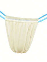 Cargar imagen en el visor de la galería, Set de 3 piezas con vestido de baño con manga y minifalda