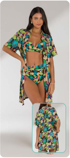 SALIDA 5055 - CHEMISE MANGA CURTA