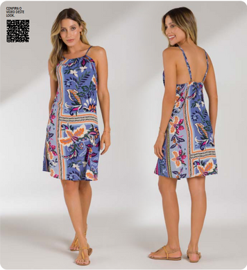 SALIDA 5544 - VESTIDO CURTO FRENTE ÚNICA