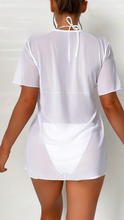Cargar imagen en el visor de la galería, Cover up con estampado de letra