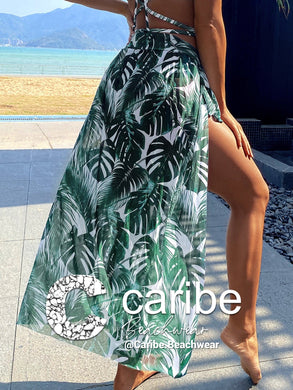 Falda de playa tropical  XL  Caribe Beachwear