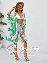 Cargar imagen en el visor de la galería, Kimonos Tropical    Caribe Beachwear