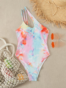 Una pieza Tie-Dye Bohemio    Caribe Beachwear